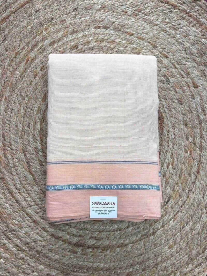 Natural Dyes-Natural Cotten Saree